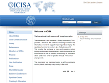 Tablet Screenshot of icisa.org